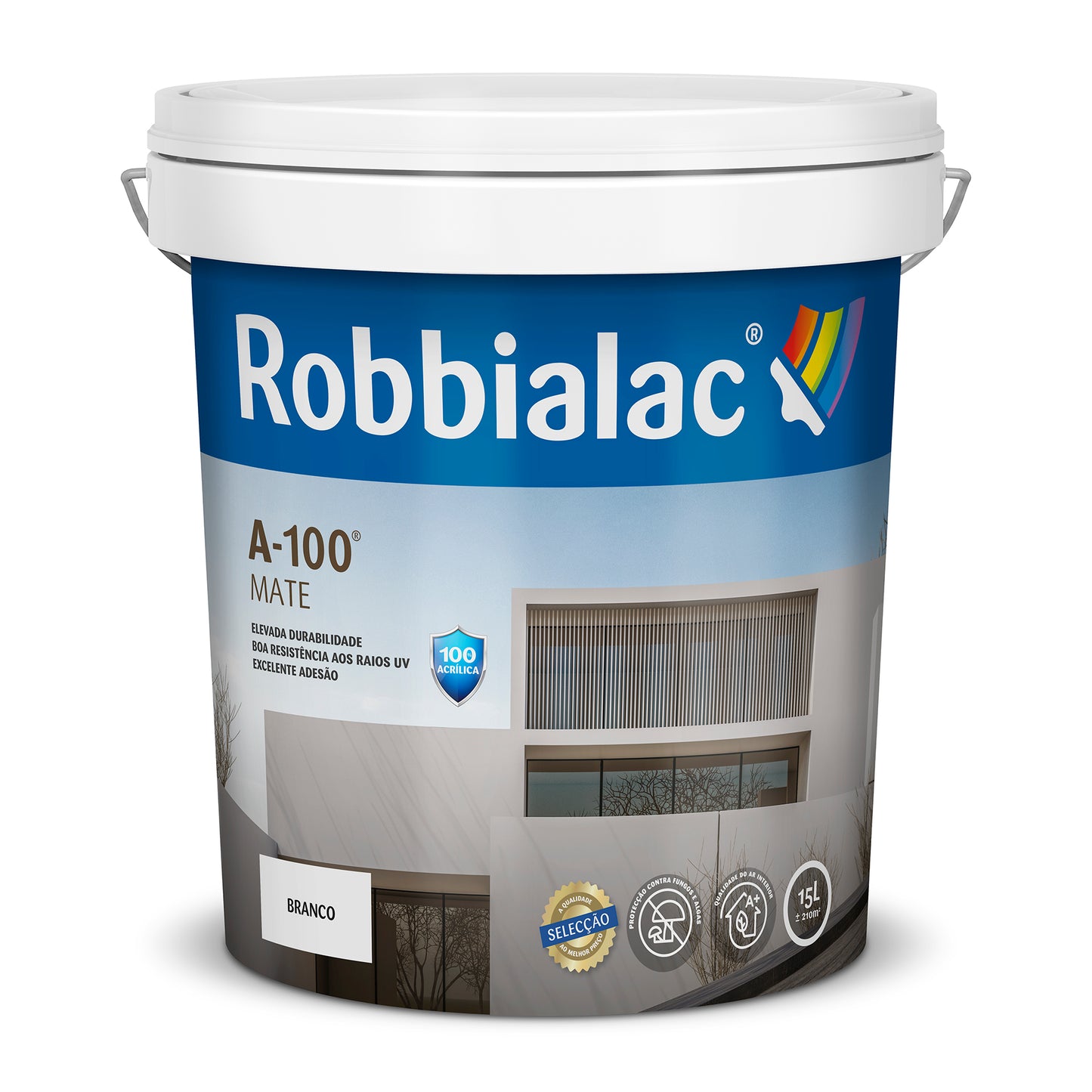 Tinta 100% Acrílica A-100 15Lt. branco 190-0001