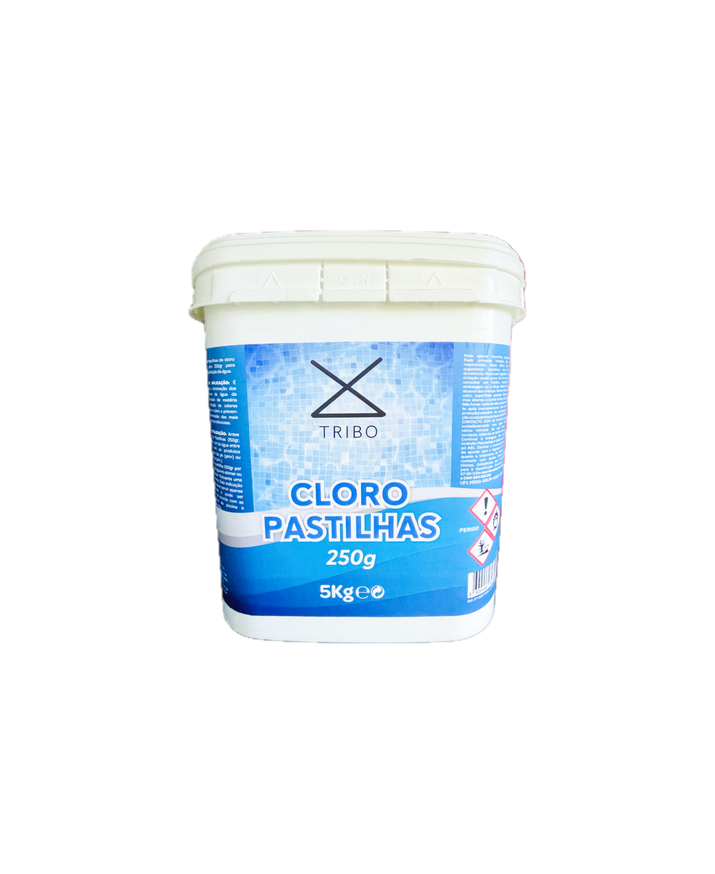 CLORO PASTILHAS 250G - 5KG