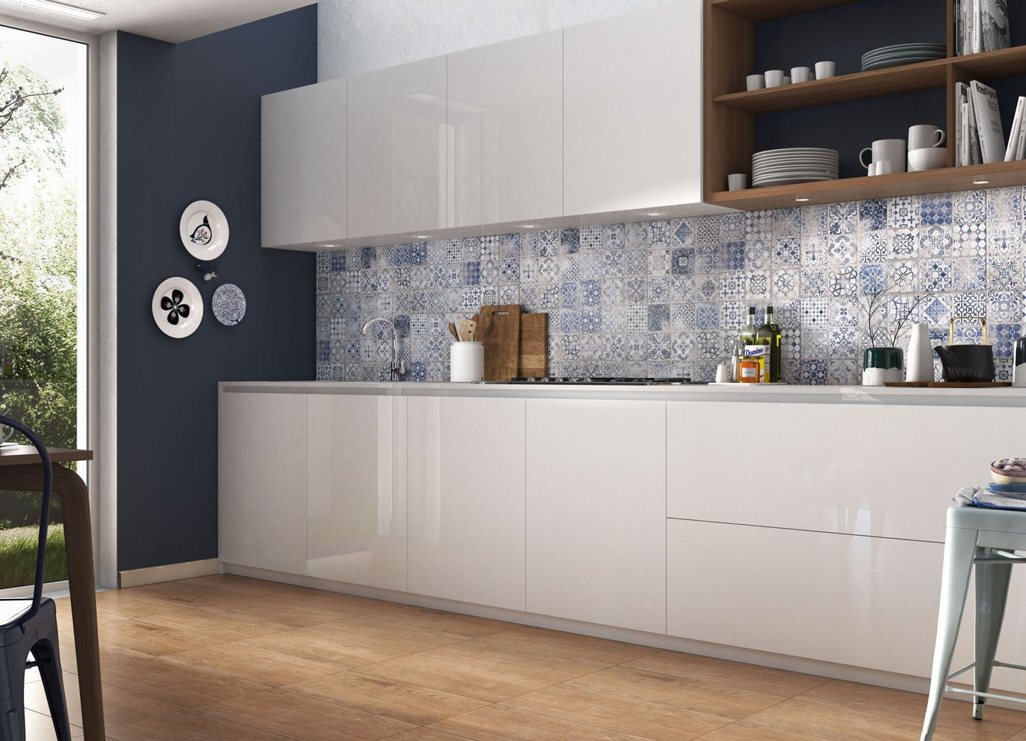 Revestimento/Pavimento 33x33 Alzulaco Blue