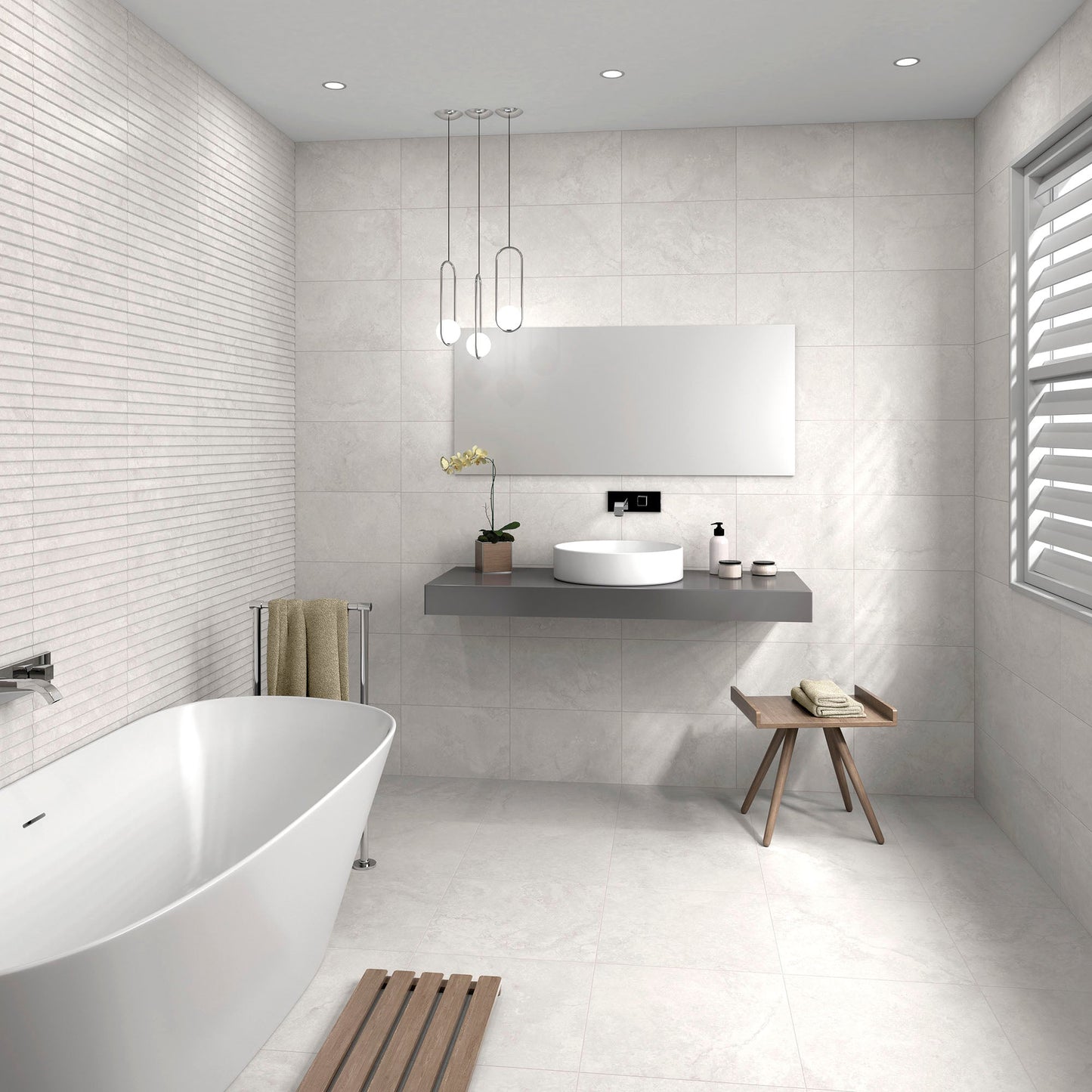 Revestimento 30x60x0,85 Himalaya White R3695