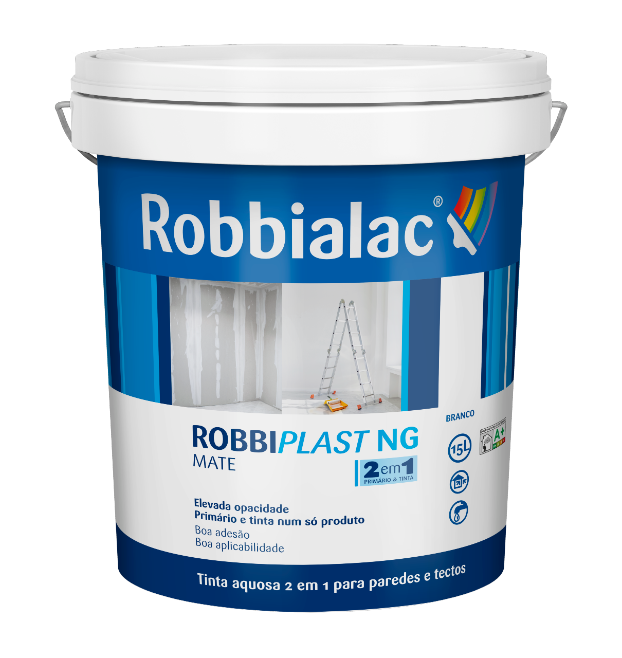 ROBBIPLAST NG 2-1 BRANCO 5L 180-0001