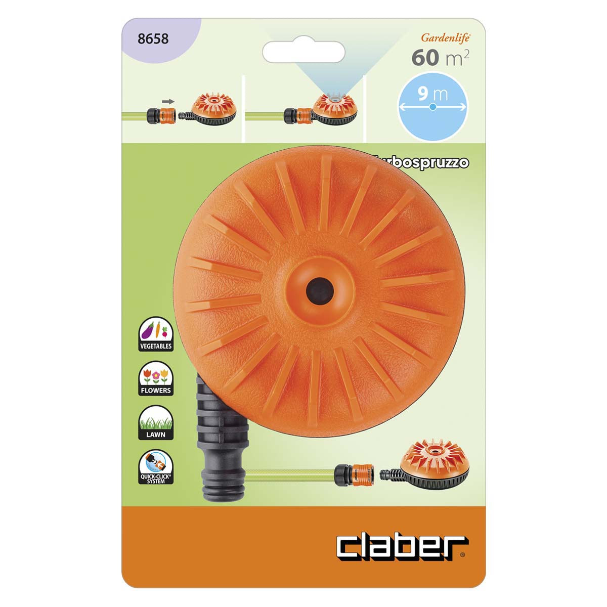 Aspersor TURBOSPRUZZO 8658