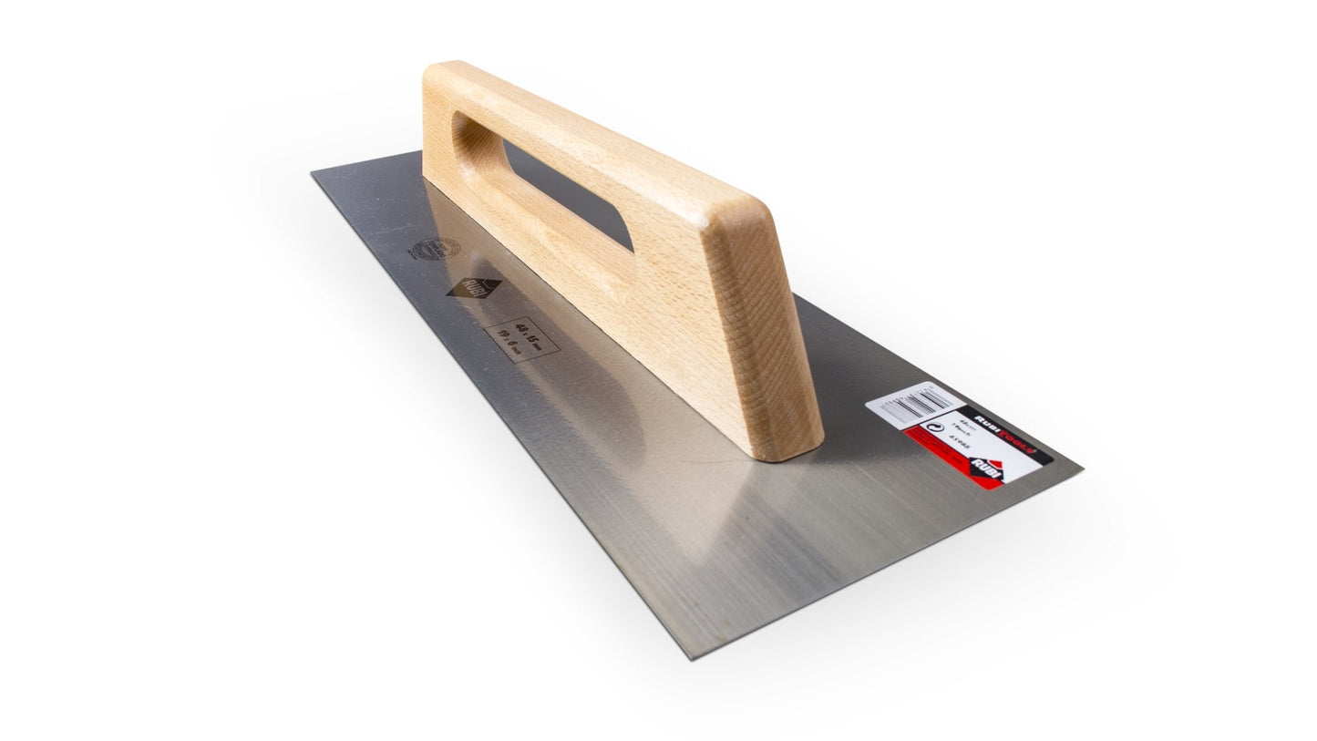 Espátula em aço 48cm. cabo mad. Rubi