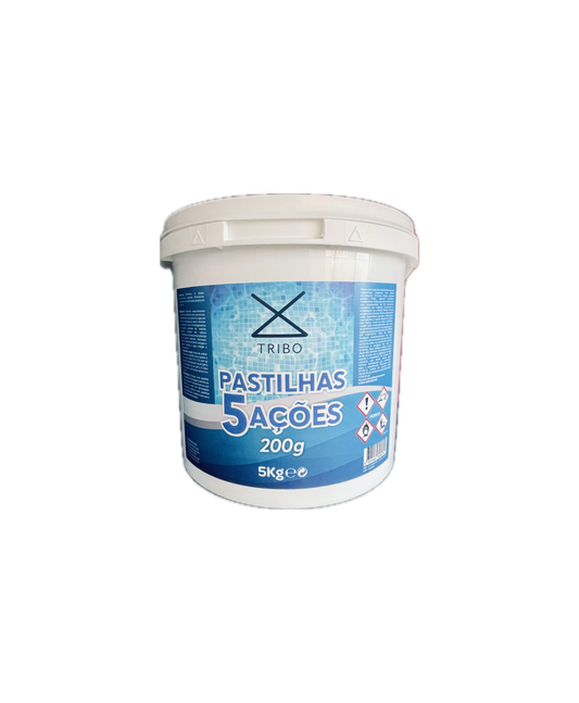 PASTILHAS 5 ACOES 200G - 5KG