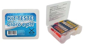 KIT TESTE CLORO E pH