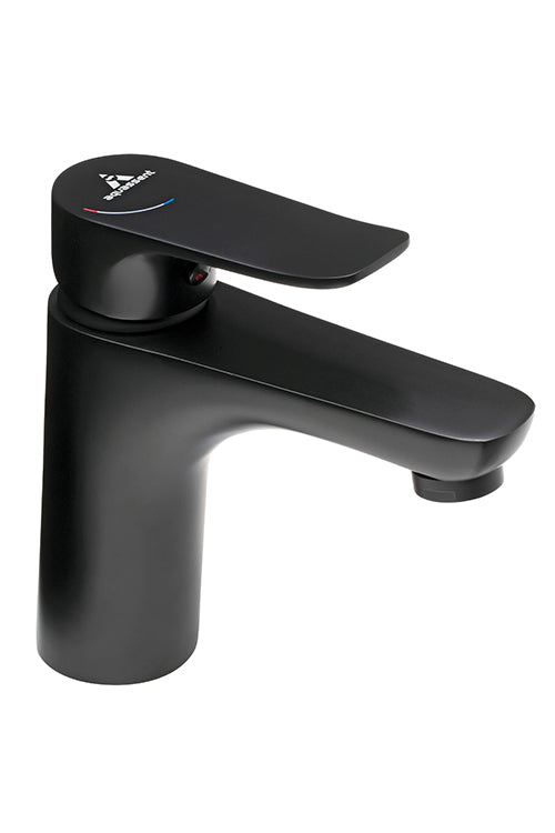 Monocomando lavatório Sayro preto mate